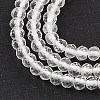 Natural Quartz Crystal Beads Strands G-K376-B02-01-4