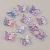Handmade Golde Sand Lampwork Beads LAMP-WH0001-11F-2