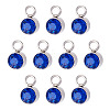 10Pcs Glass Rhinestone Charms STAS-TA0003-26G-1