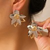 Alloy Stud Earrings for Women WG34C83-01-1
