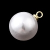 ABS Plastic Imitation Pearl Pendants FIND-H052-01G-04G-2