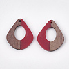 Resin & Wood Pendants X-RESI-S358-06D-2