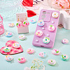 20Pcs Opaque Resin Decoden Cabochons RESI-TA0005-33-7