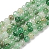 Natural Green Aventurine Round Beads Strands G-S150-6mm-4-3