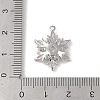 Christmas Theme Brass Micro Pave Cubic Zirconia Pendants KK-Z065-01-03P-3