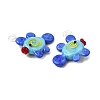 Handmade Lampwork Pendants LAMP-S079-03B-2