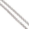 304 Stainless Steel Rolo Chain Bracelet Making AJEW-JB01513-3