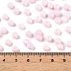 Opaque Baking Paint Glass Beads DGLA-T004-02F-4
