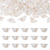 50Pcs Transparent Acrylic Beads MACR-TADJ0001-01C-2