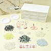 DIY Lampwork Beaded Bracelet Making Kit DIY-FZC0001-01C-2