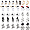 36Pcs 10 Styles Alloy Pendants FIND-PH0023-35-1