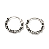316 Surgical Stainless Steel Hoop Earrings EJEW-D096-12AS-16-1