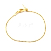 Brass Cable Chains Bracelets for Women BJEW-G735-09G-1