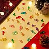 CHGCRAFT 300Pcs 2 Style Plastic Twist Light Ornaments DIY-CA0004-58-4