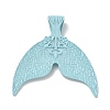 Spray Painted Alloy Big Pendants AL-CBA5D51-02E-1