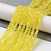 Imitation Jade Glass Beads Strands EGLA-YW0003-19B-14-2