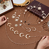 8 Styles Alloy Jewelry Sets SJEW-OC0001-02G-3
