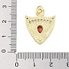 Rack Plating Brass Micro Pave Cubic Zirconia Pendants KK-Z071-68G-4