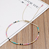 Bohemian Style Glass Seed Beads Braided Beads Bracelets for Women MZ6690-1-1