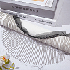 Polyester Tassel Lace Ribbon OCOR-WH0082-491-4