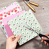 24 Sheets 12 Styles Strawberry Scrapbook Paper Pads DIY-WH0304-989F-3