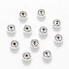 Plating Plastic Acrylic Round Beads X-PACR-L003-8mm-S-3