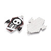 Halloween Theme Alloy and Enamel Pendants X-ENAM-T021-31D-01P-2