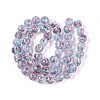 Handmade Foil Lampwork Beads LAMP-T021-33C-2