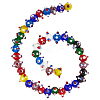 1 Strand Handmade Pumpkin Spot Lampwork Beads LAMP-LT0001-04-7