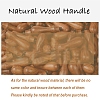 DIY Wood Wax Seal Stamp AJEW-WH0131-269-3