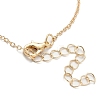 3Pcs Alloy Rhinestones Anklets LS-AJEW-S083-01G-06-4