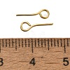 Brass Eye Pins KK-H502-02A-G-3