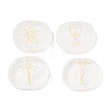 4Pcs 4 Styles Natural Quartz Crystal Display Decorations G-F786-02C-08-1