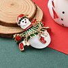 Christmas Theme Enamel Pins JEWB-F034-01B-3