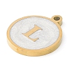 Ion Plating(IP) 201 Stainless Steel Pendants STAS-K288-02G-L-2