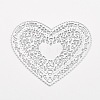 Heart Frame Metal Cutting Dies Stencils DIY-WH0017-09-1