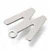 Non-Tarnish 201 Stainless Steel Charms X-STAS-C021-06P-W-3