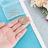 60Pcs 2 Colors 925 Sterling Silver Ball Head Pins STER-PH0003-17-5