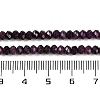 Natural Ruby Beads Strands G-P553-F01-03-5