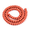 Opaque Spray Painted Glass Beads X-GLAA-ZX008-8mm-18E-2