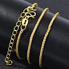 1.5MM Brass Wheat Chain Necklaces for Women KK-CBA4FD4-10G-3