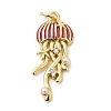 Brass Enamel Pendants KK-CJC0013-16G-02-1