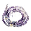 Natural Fluorite Beads Strands G-E608-C10-B-2