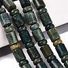 Natural Shoushan Jade Beads Strands G-Q616-09D-1