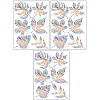 PVC Self Adhesive Stickers STIC-WH20010-20C-1