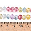 Transparent Glass Beads Strands GLAA-T023-8mm-A07-4