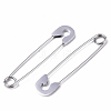 201 Stainless Steel Safety Pins Earrings STAS-S079-197P-1