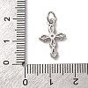 Brass Micro Pave Cubic Zirconia Pendants KK-P308-25P-3
