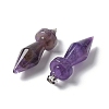 Natural Amethyst Pendants G-C187-03D-2
