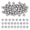 52Pcs 26 Style Electroplate Glass Alphabet Beads FIND-TA0001-99B-11